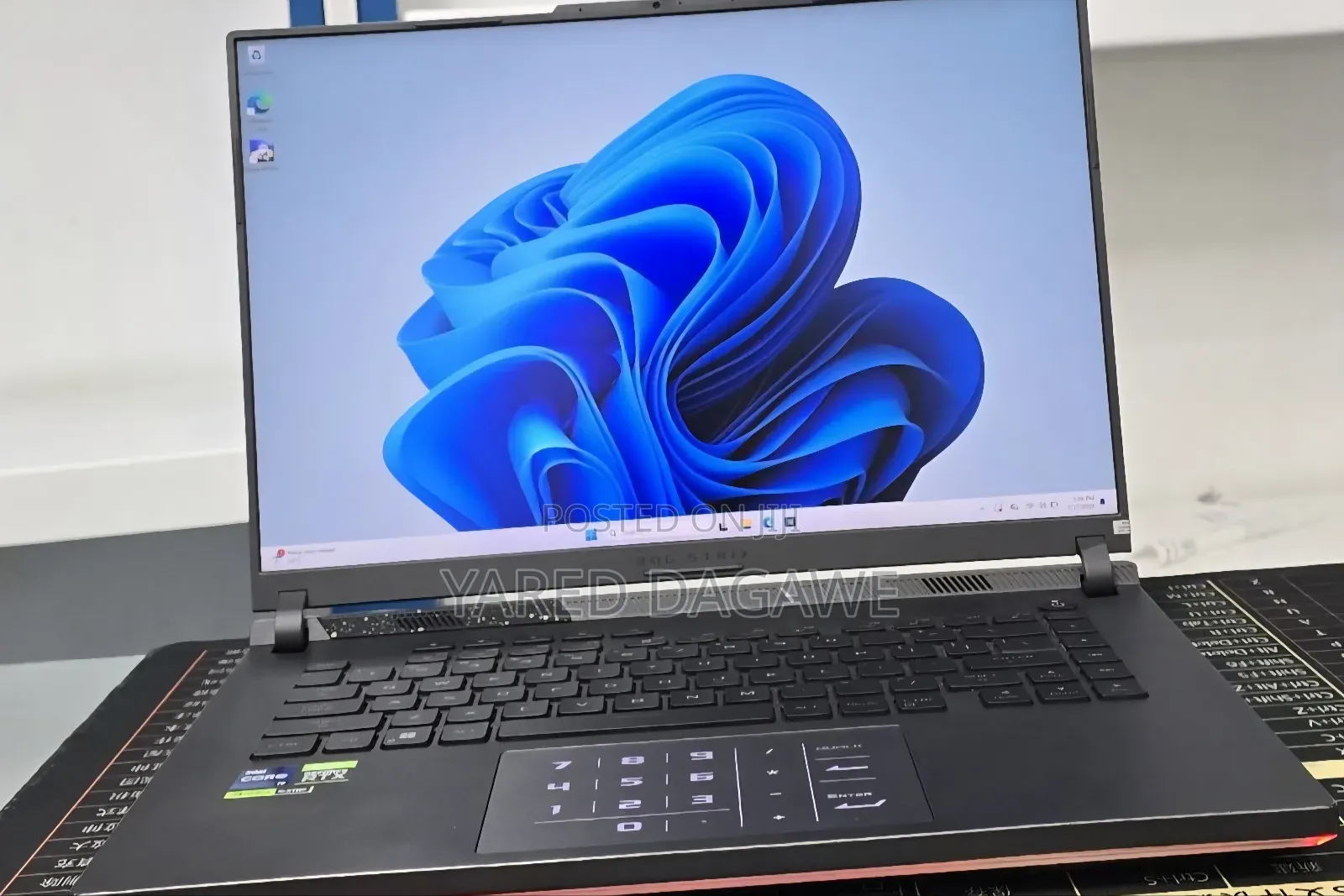 New Laptop Asus ROG Strix G16 G614 16GB Intel Core i9 SSD 1T