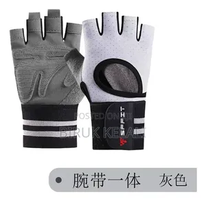 SFFITSummer Thin Fitness Gloves Men Hollow Out Breathable, Non-Slip,