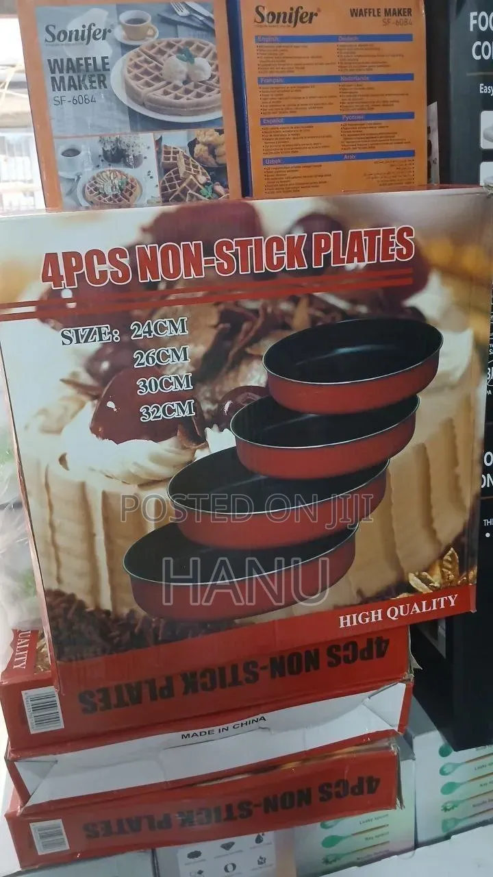 4 PCS Non‒ Stick Plates