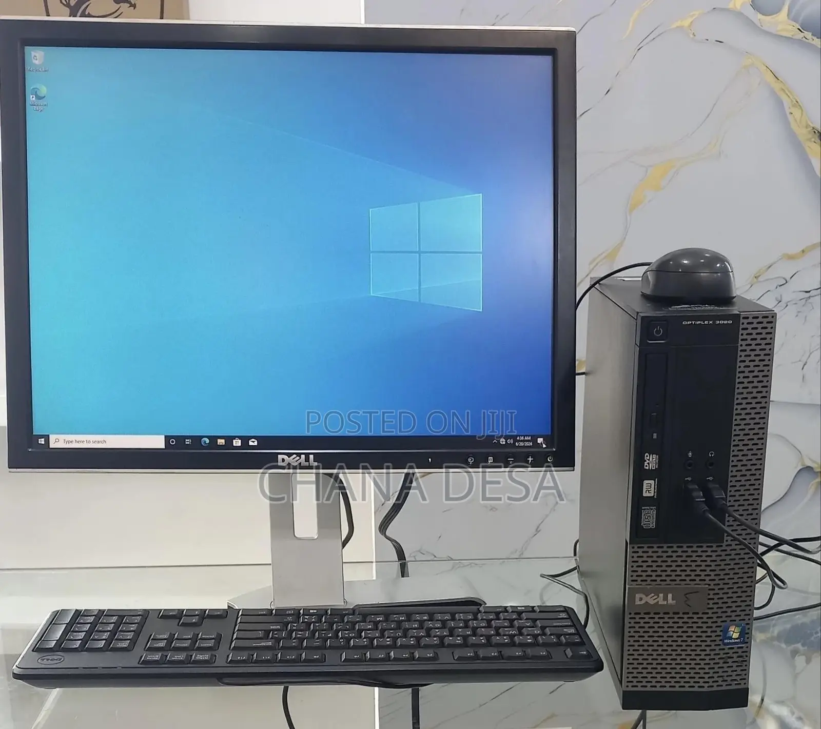 New Desktop Computer Dell OptiPlex 3020 8GB Intel Core i5 HDD 500GB