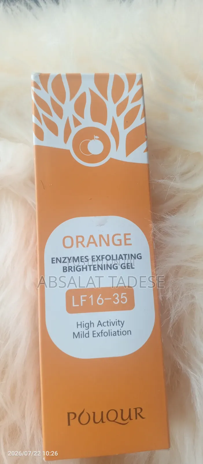Orange Brightening Gel