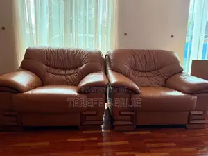 Leather Sofa Set