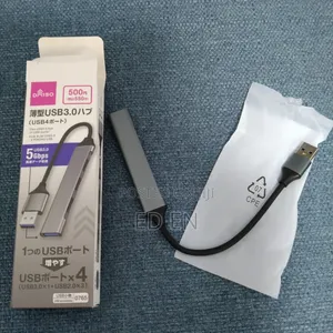 This Is a Daiso Thin USB 3.0 Hub With Four Ports