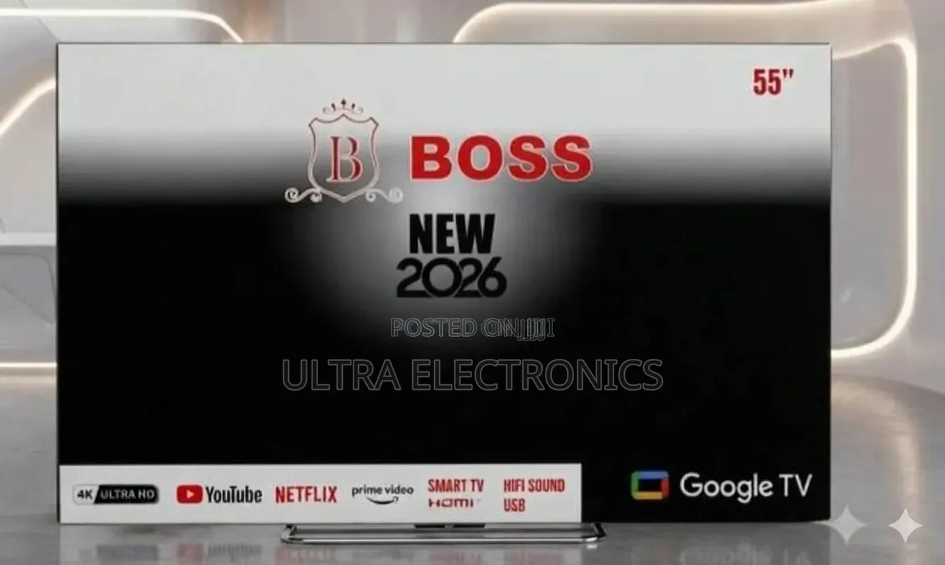 BOSS 55" UHD Android Smart TV – Bring Entertainment Home!