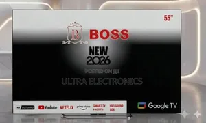 BOSS 55" UHD Android Smart TV – Bring Entertainment Home!