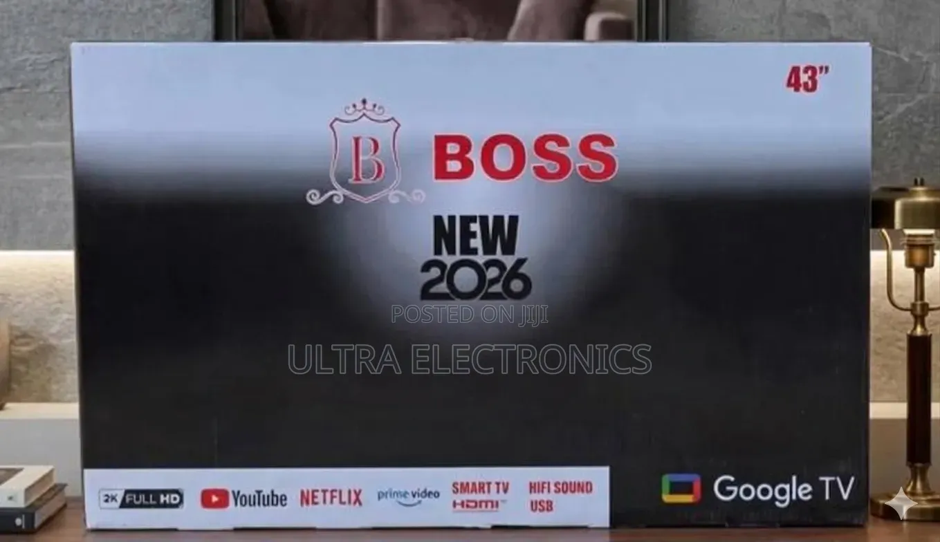 BOSS 55 Inch Smart Android UHD TV Enjoy a Bigger Better