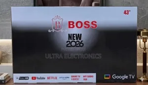 BOSS 55 Inch Smart Android UHD TV Enjoy a Bigger Better