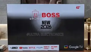 BOSS 55 Inch Smart Android UHD TV Enjoy a Bigger Better