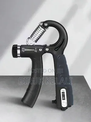 Counting Hand Grip Exerciser Strengthener,10-100kg Adjustable Resist