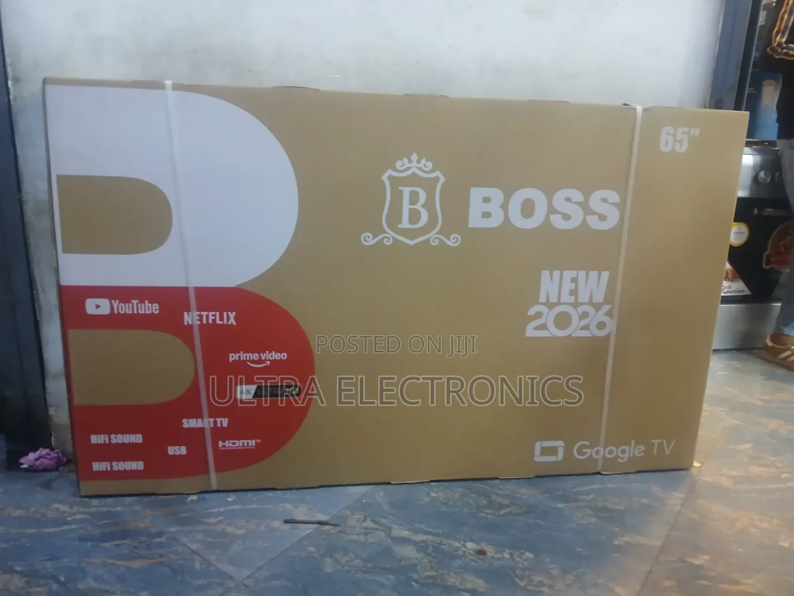 BOSS 65" QLED UHD – Experience Every Detail in Stunning Quality!
