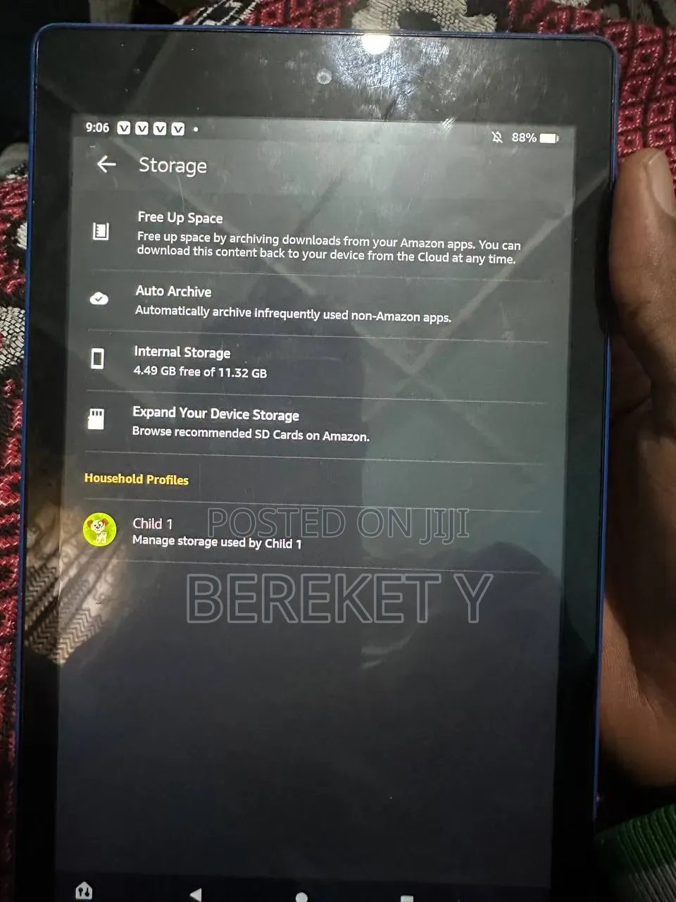 Amazon Fire HD 8 16 GB Blue