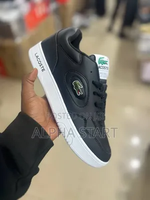 Lacoste Premium Sneakers High Master Quality Flat Shoes Made in Vietna
