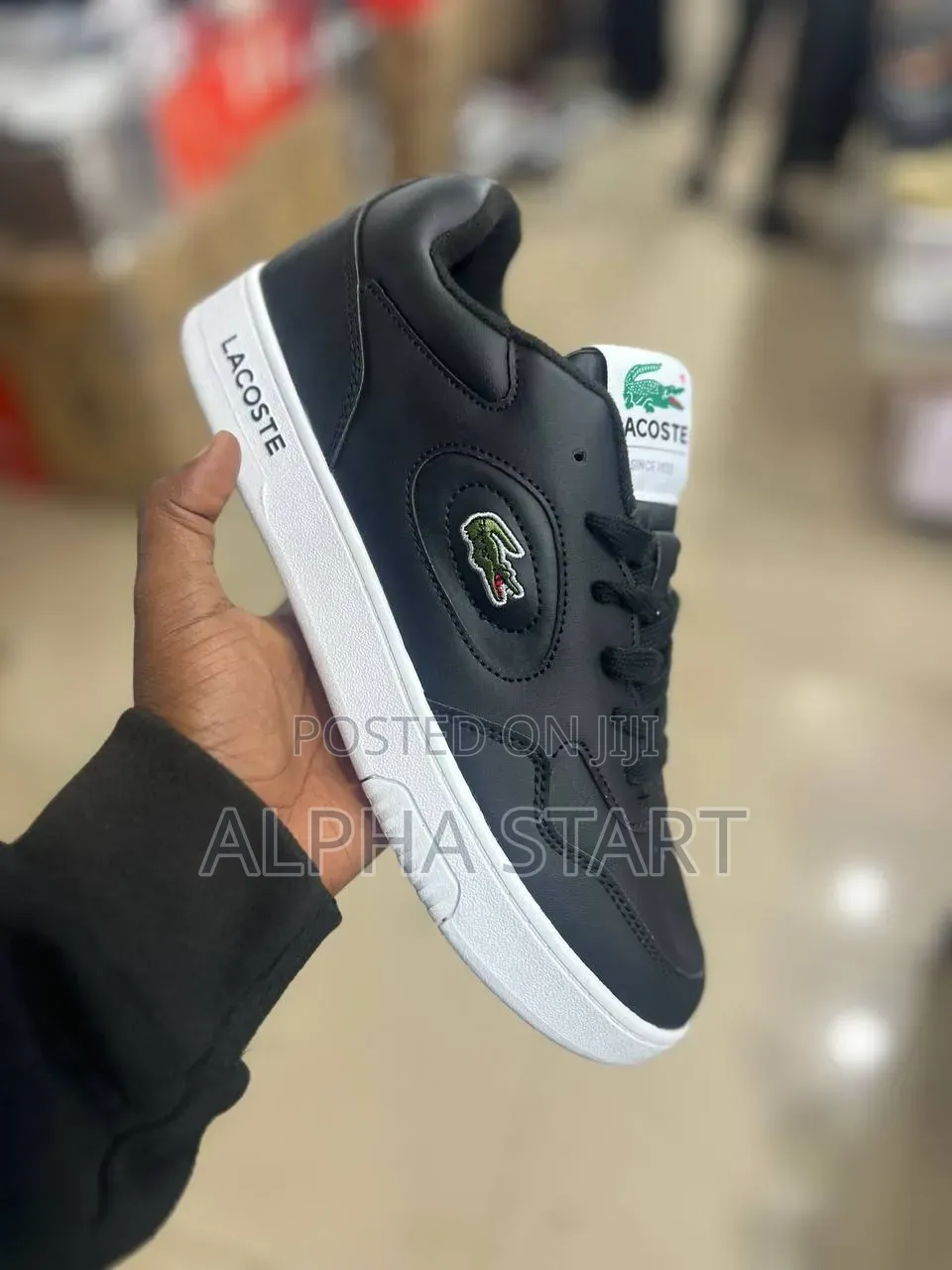 Lacoste Premium Sneakers High Master Quality Flat Shoes Made in Vietna