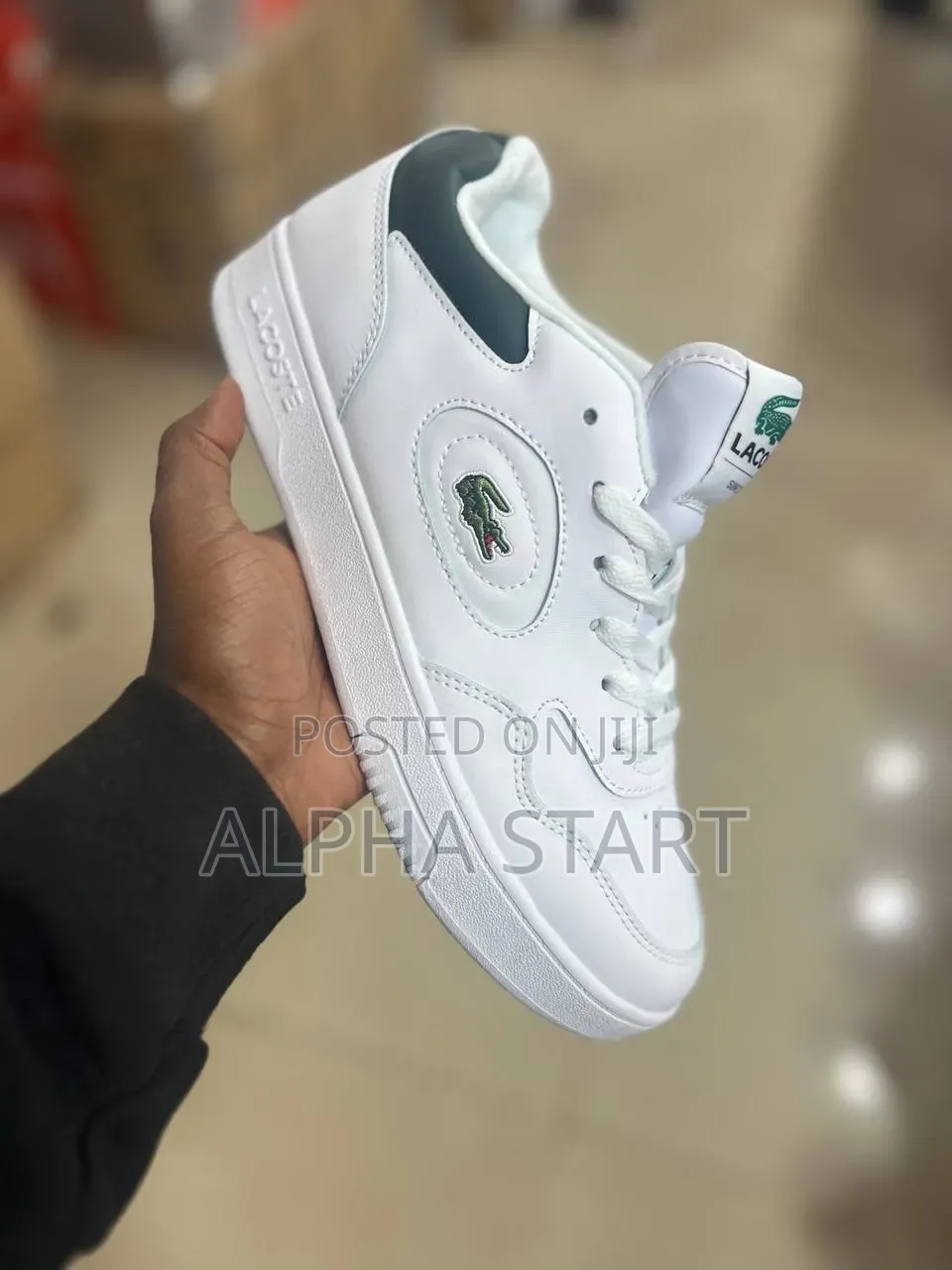 Lacoste Premium Sneakers High Master Quality Flat Shoes Made in Vietna