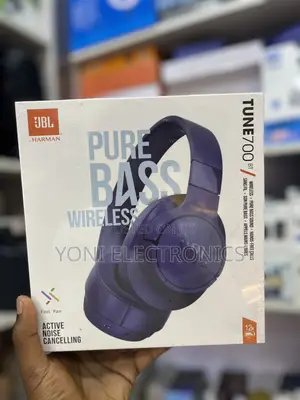 JBL TUNE 700BT Wireless Over-Ear Active Noise Cancelling Headphones