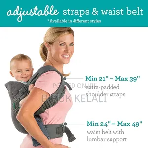 Infantino Cuddle Up Ergonomic Hoodie Carrier, Featuring a Gray Color