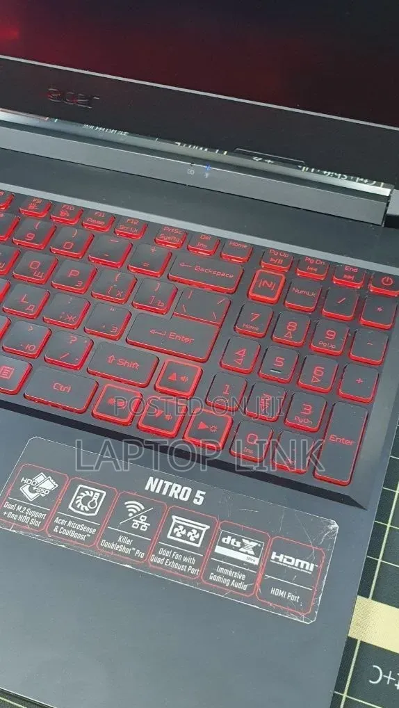 New Laptop Acer Nitro 5 16GB Intel Core i5 SSD 512GB
