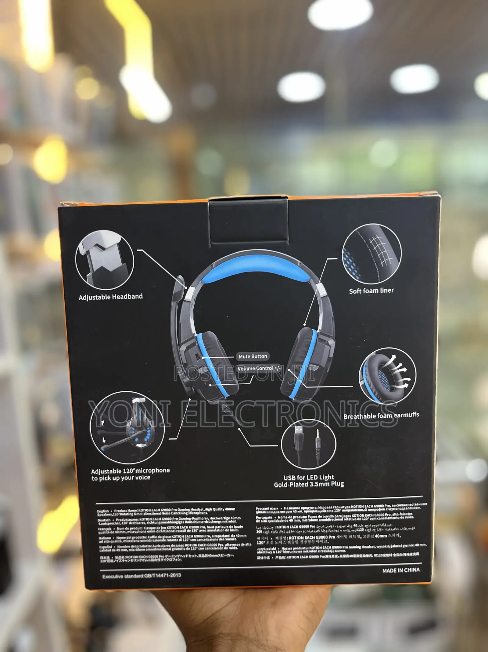 KOTION EACH G9000 Pro Wired Gaming Headset
