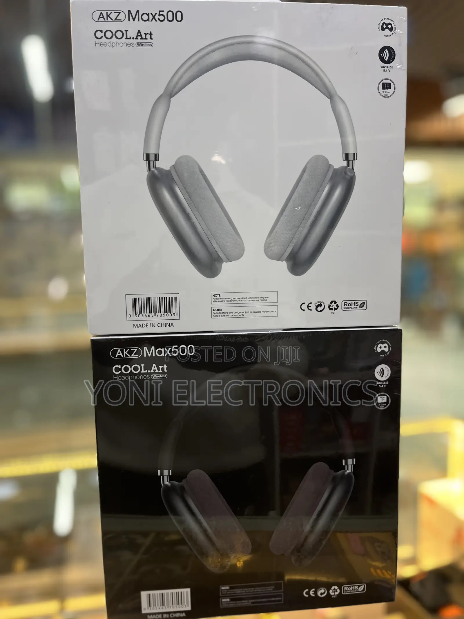 AKZ Max500 COOL.Art Wireless Headphones
