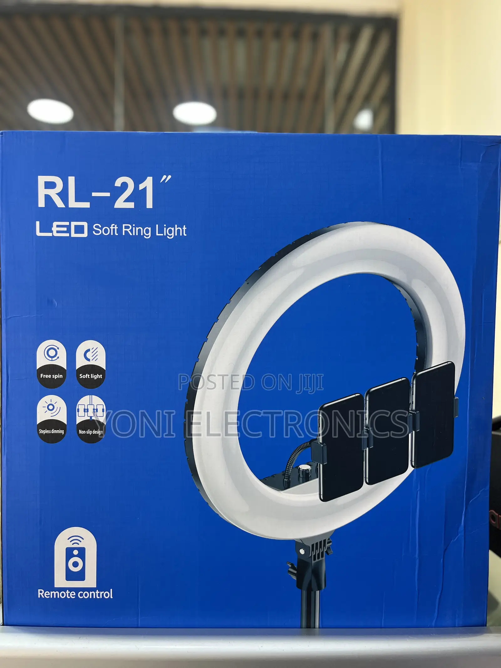 RL-21" Extra-Large LED Soft Ring Light Set