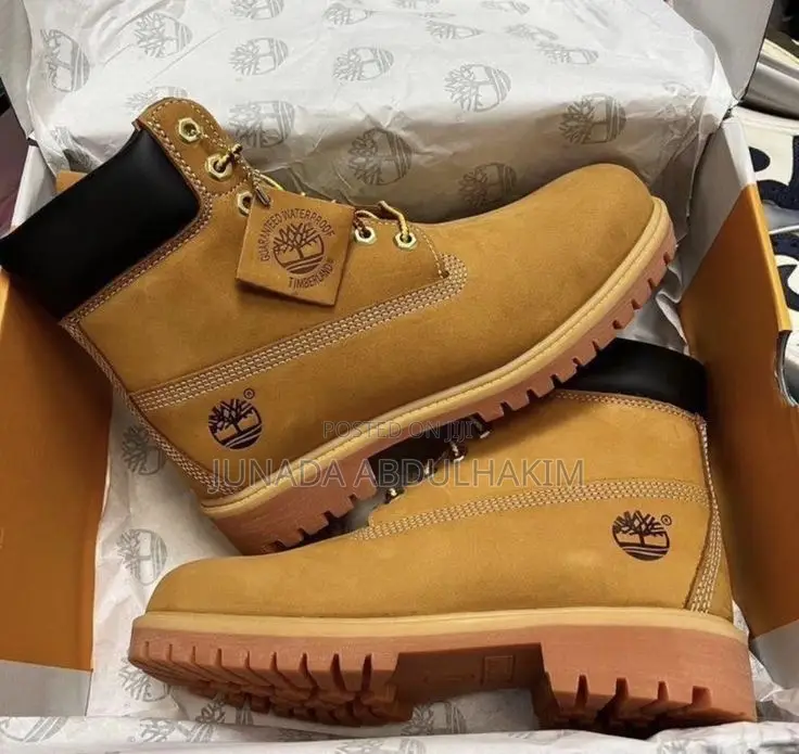 Brand New Original USA Timberland Boots (Size 42-43) – Premium Leather