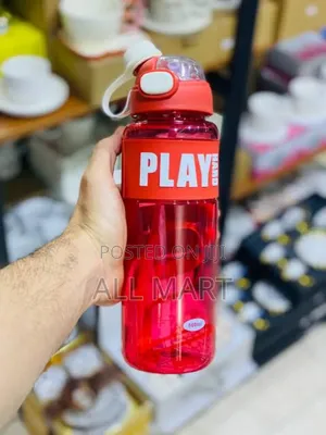 1L Water Bottle With and Without Straw