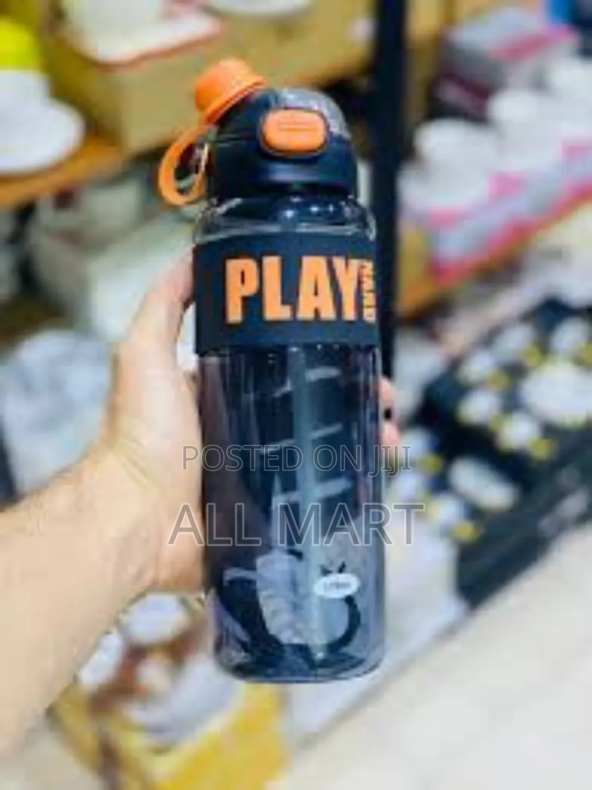 1L Water Bottle With and Without Straw