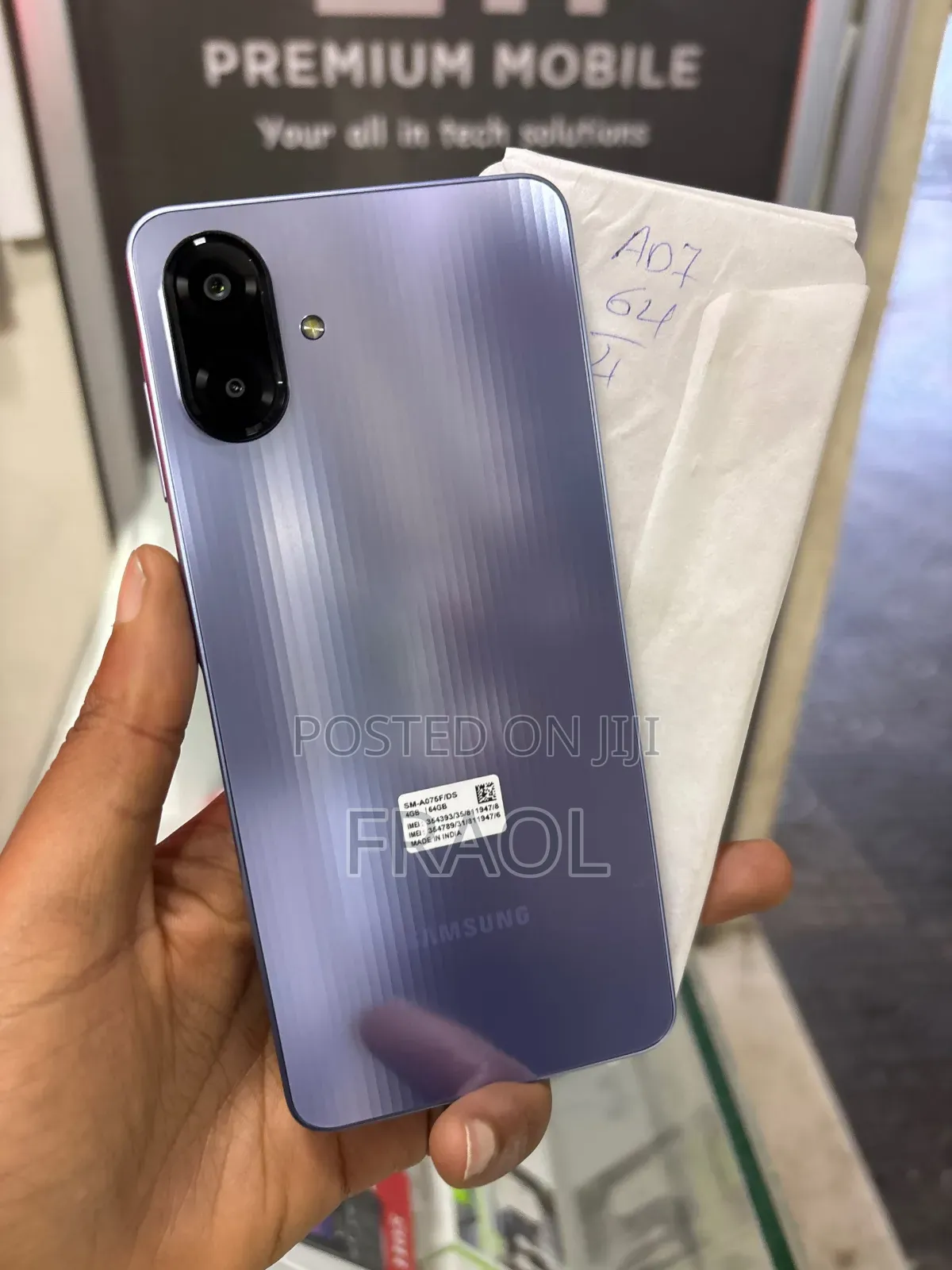 New Samsung Galaxy A07 4G 64 GB Blue