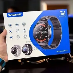 WISME X37 MAX Smartwatch (7-in-1 Strap Set)