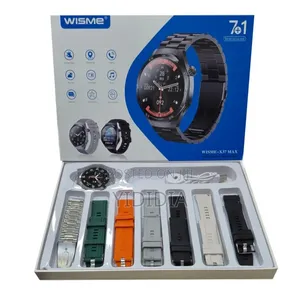 WISME X37 MAX Smartwatch (7-in-1 Strap Set)