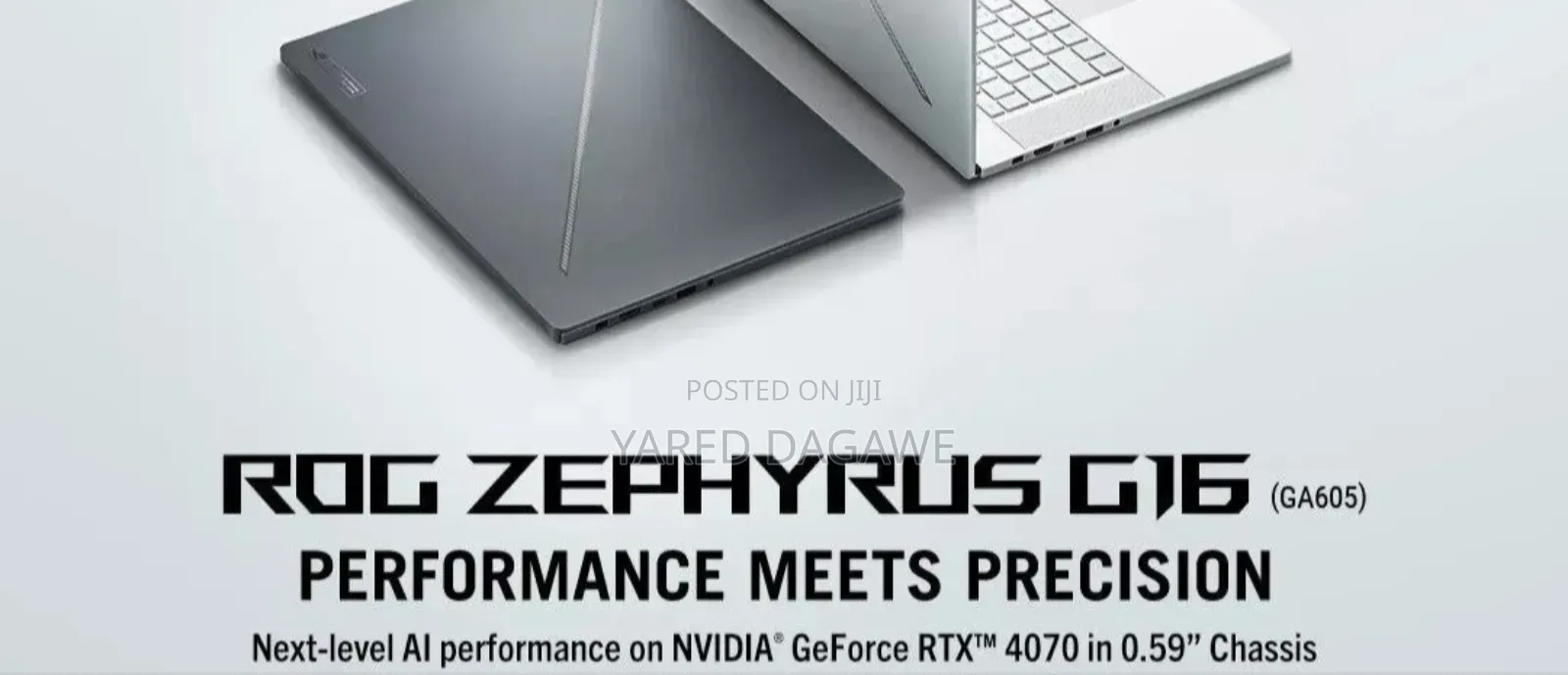 New Laptop Asus ROG Zephyrus G15 16GB Intel Core Ultra 9 SSD 1T