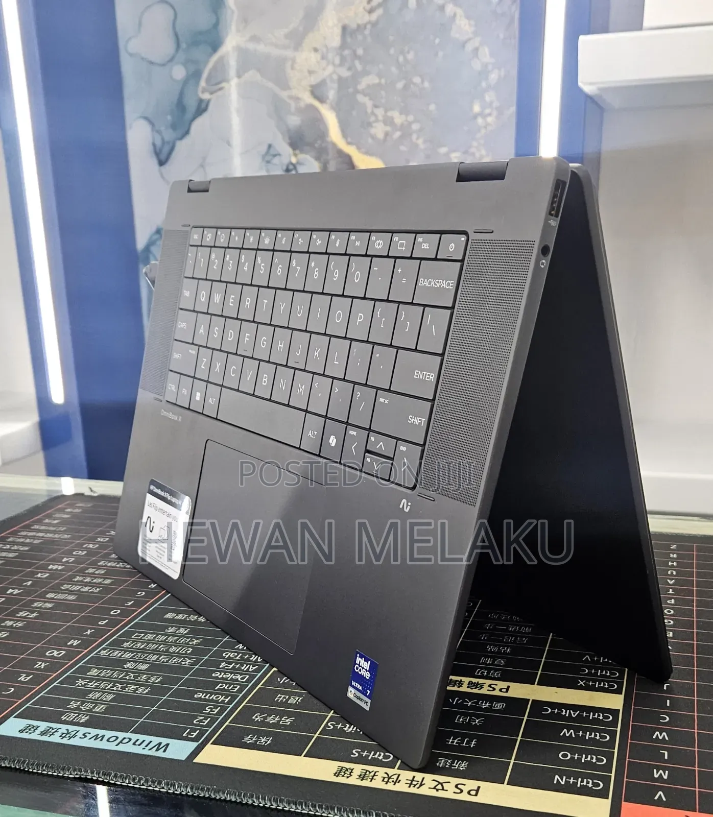 New Laptop HP OmniBook X Flip 16" 16GB Intel Core Ultra 7 SSD 1T