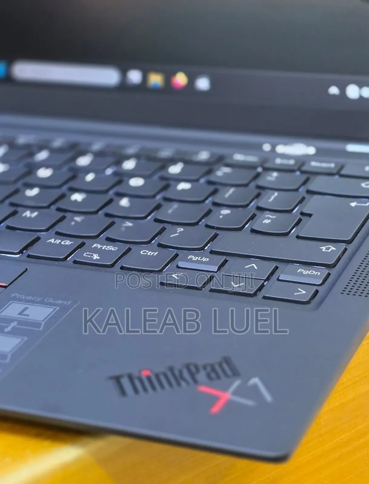 New Laptop Lenovo ThinkPad X1 Carbon 16GB Intel Core i7 SSD 512GB