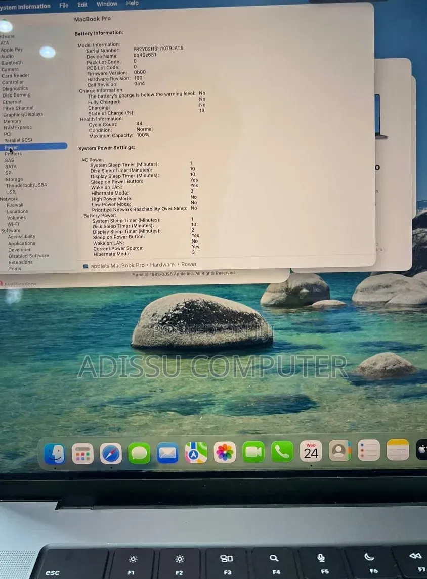 New Laptop Apple MacBook Pro 2019 32GB Apple M1 SSD 1T