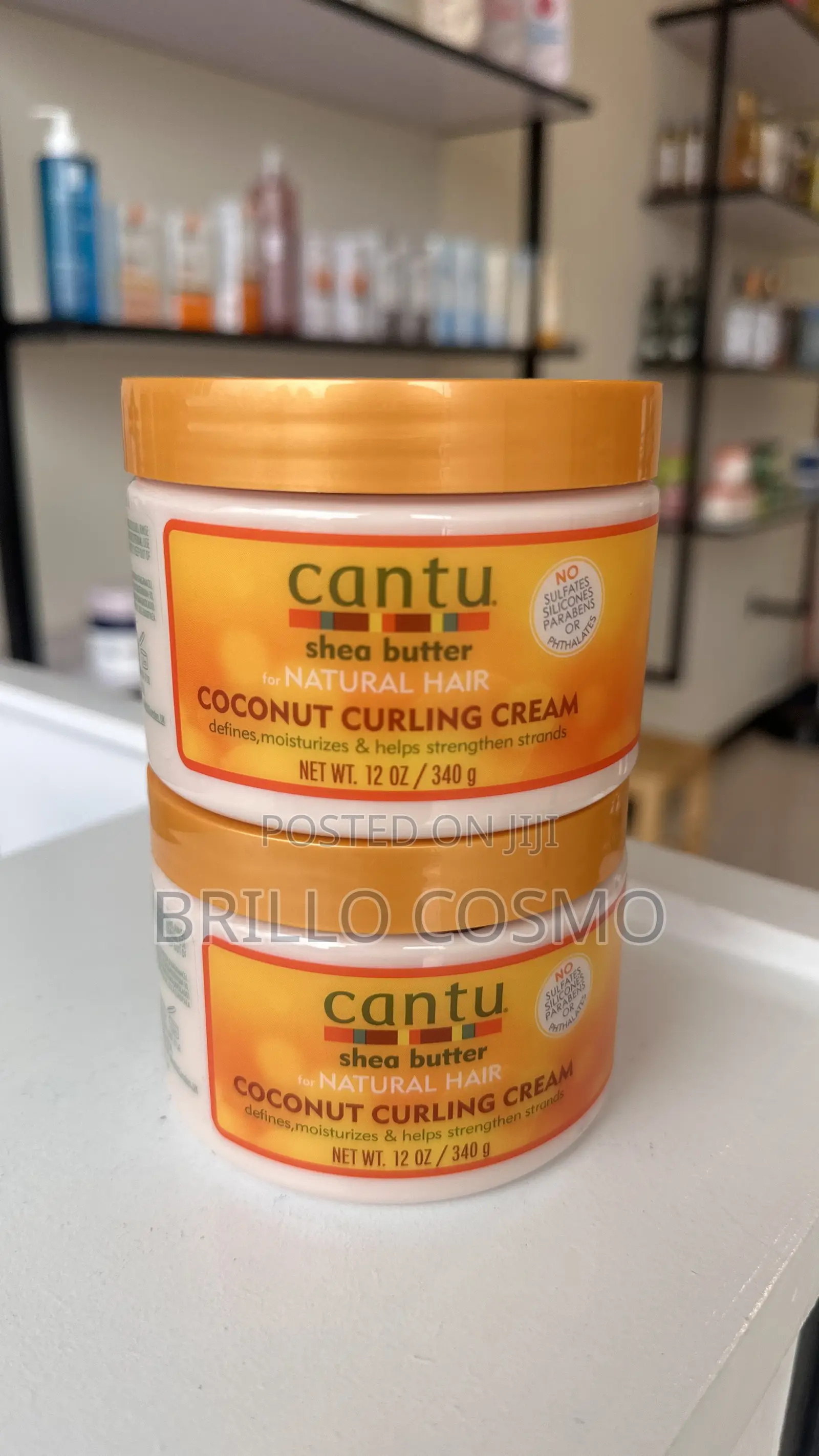Cantu Shea Butter Coconut Curling Cream