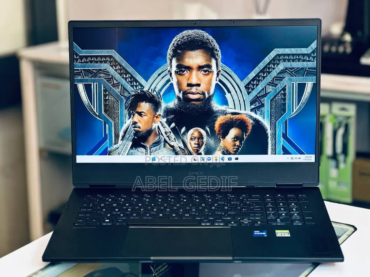 New Laptop HP Omen 15 16GB Intel Core i7 SSD 512GB