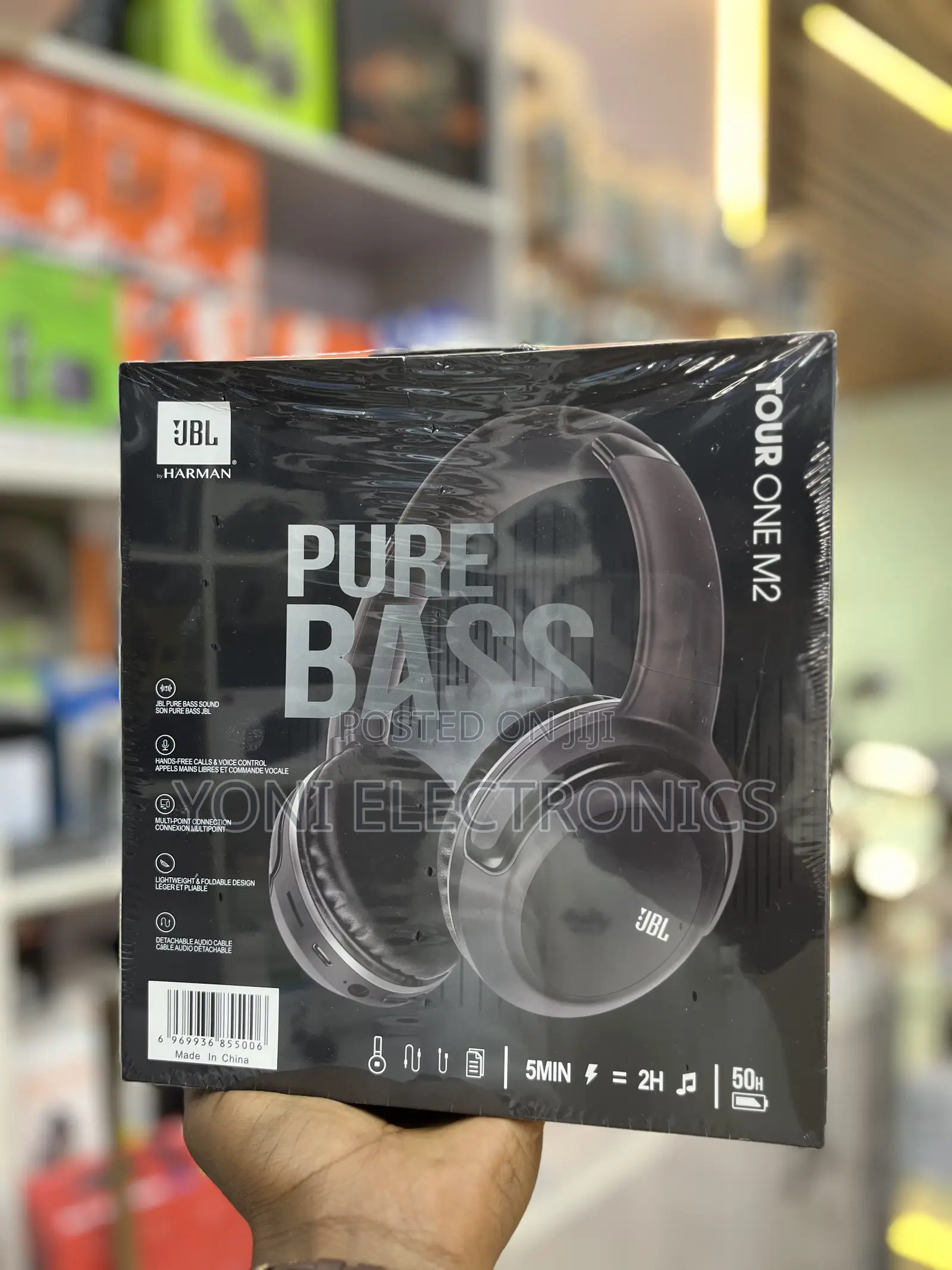 JBL Tour One M2 Wireless Over-Ear Noise Cancelling Headphones