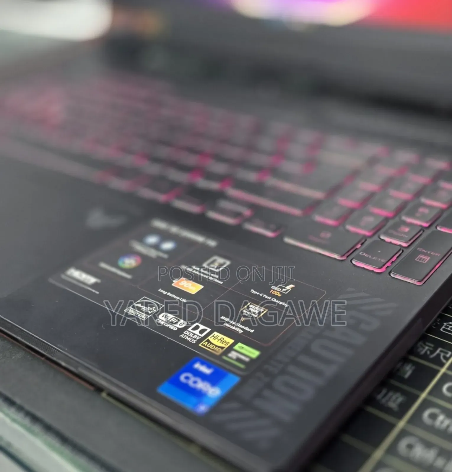 New Laptop Asus TUF Gaming A15 16GB Intel Core i7 SSD 1T
