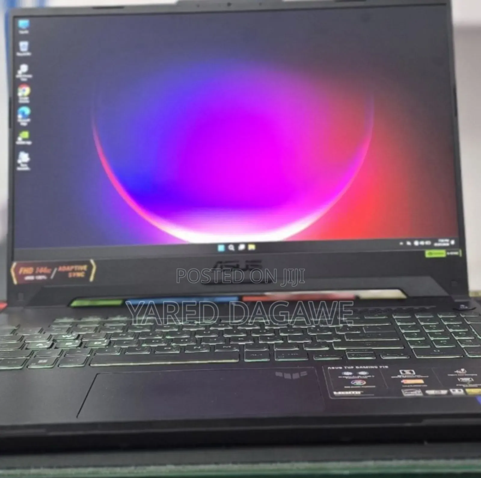 New Laptop Asus TUF Gaming A15 16GB Intel Core i7 SSD 1T