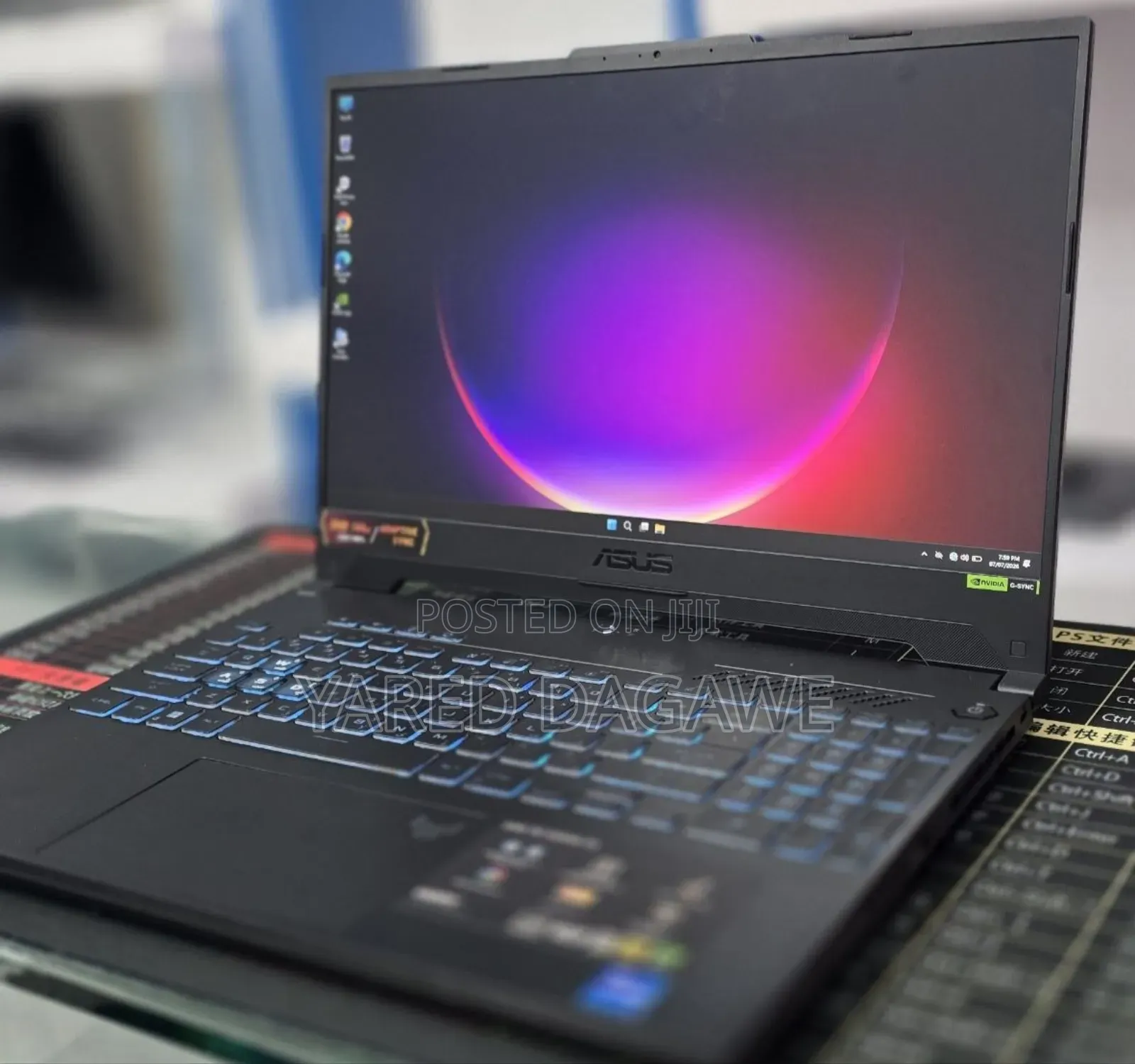 New Laptop Asus TUF Gaming A15 16GB Intel Core i7 SSD 1T