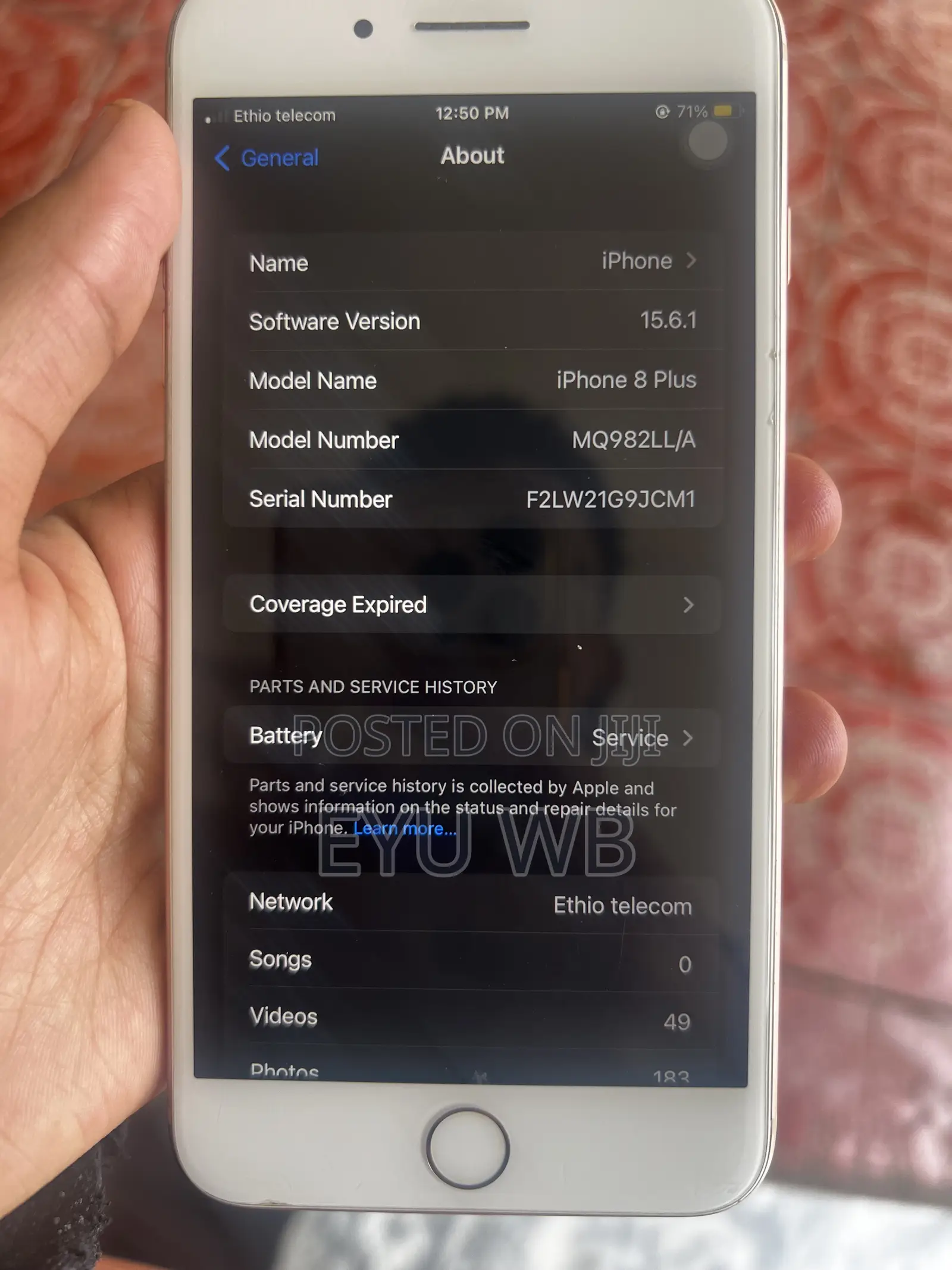 Apple iPhone 8 Plus 64 GB Gold