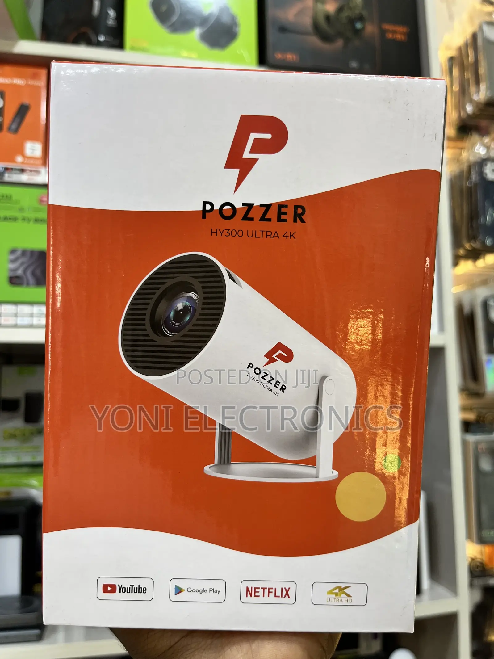 POZZER HY300 Ultra Smart Portable Mini Projector