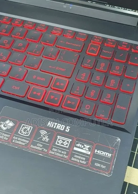 New Laptop Acer Nitro 5 16GB Intel Core i5 SSD 512GB