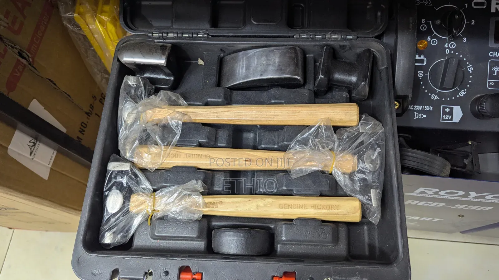 7-Piece Panel Beating Hammer and Dolly Set