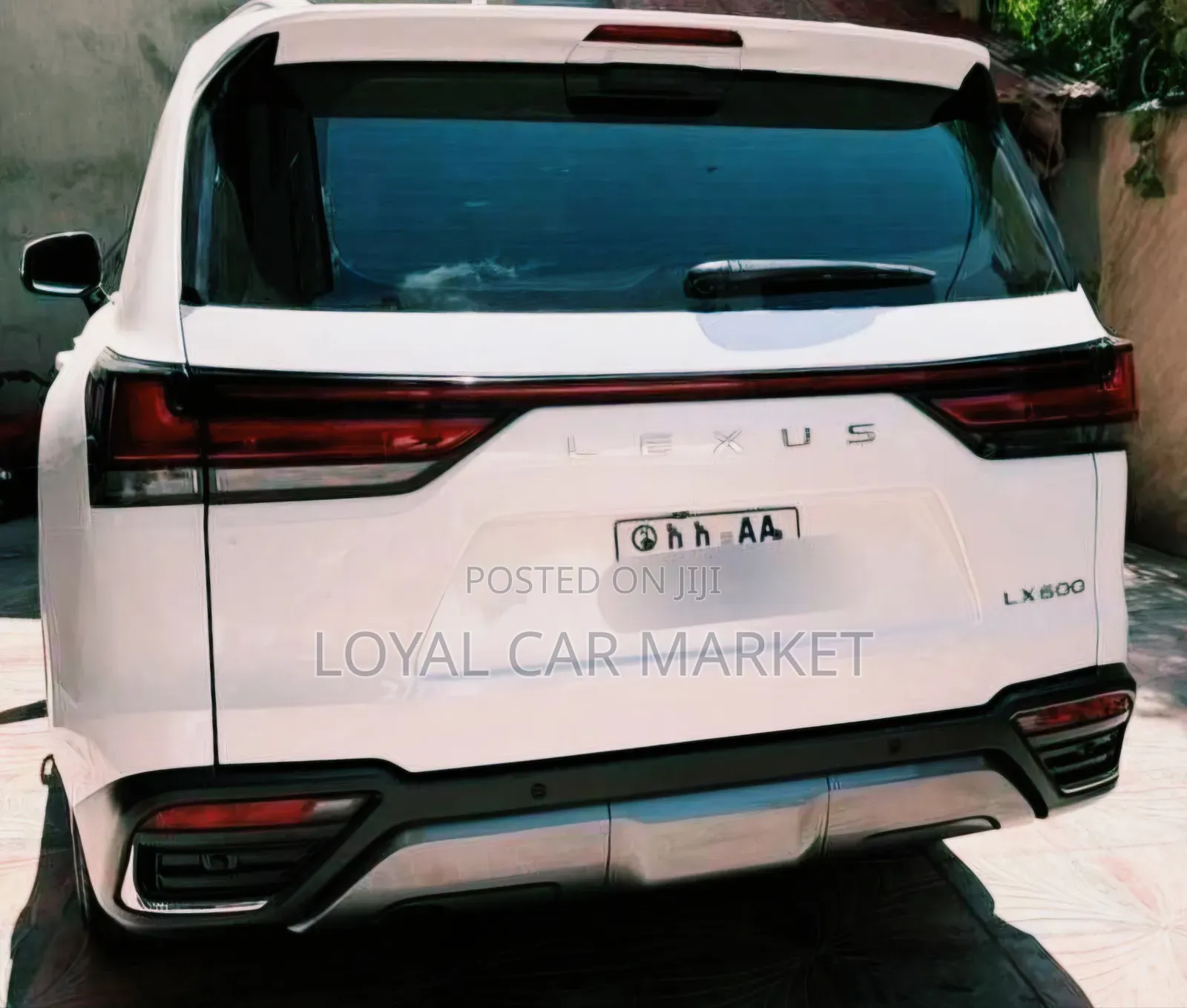 Lexus LX 600 2024 White