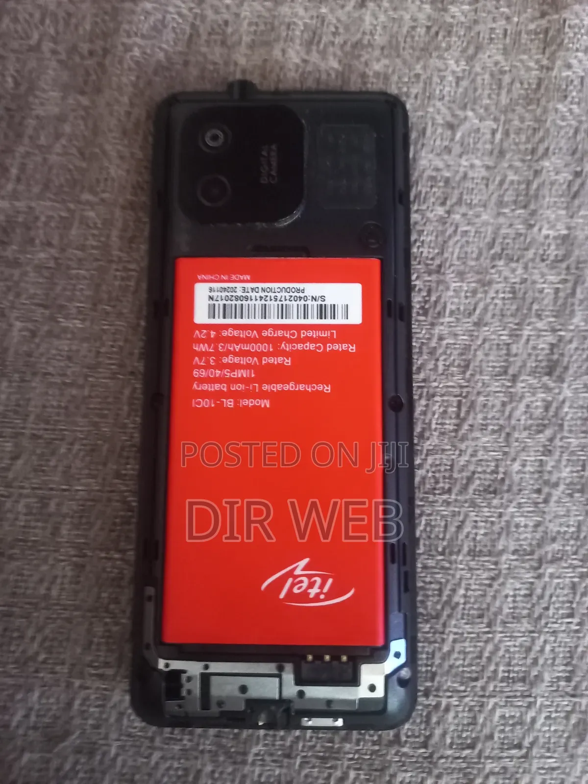 Itel Prime IV Black