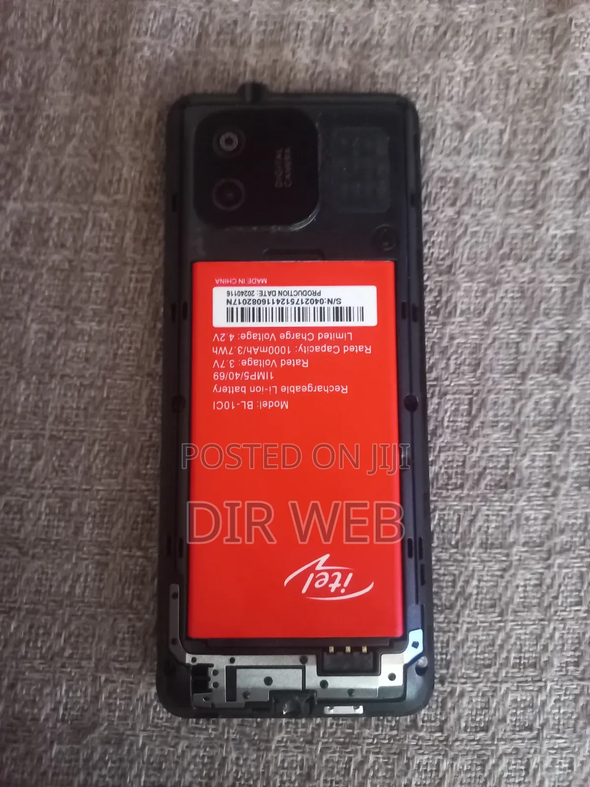 Itel Prime IV Black