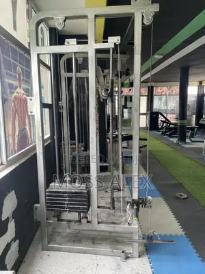 Cable Cross With Squat Machine