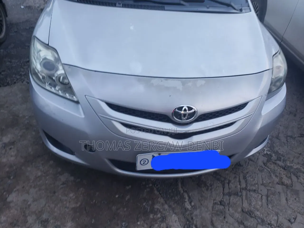 Toyota Belta 2010 Silver