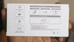 Portable Router 4G WiFi6 Hotspot 10000mAh Power Bank